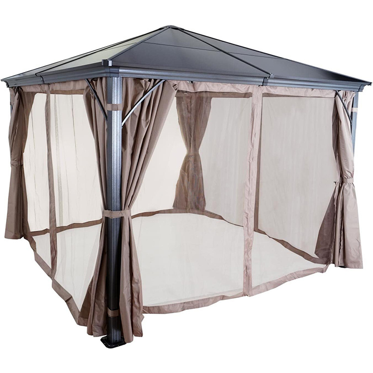 Gazebo de dossel de 10 x 10 pés
