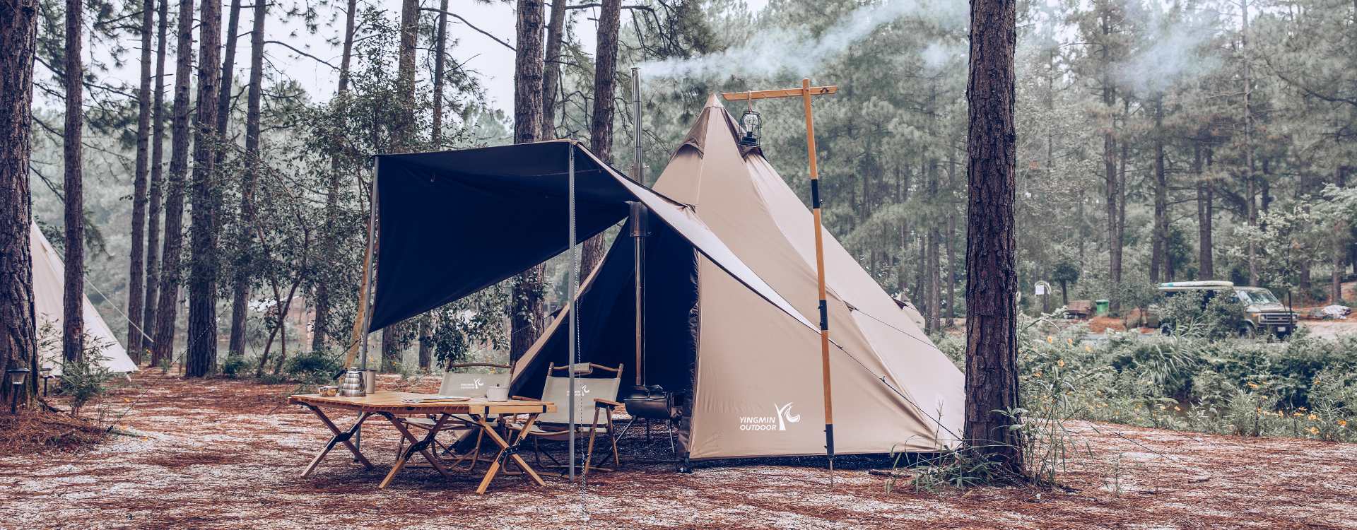 equipamento de acampamento