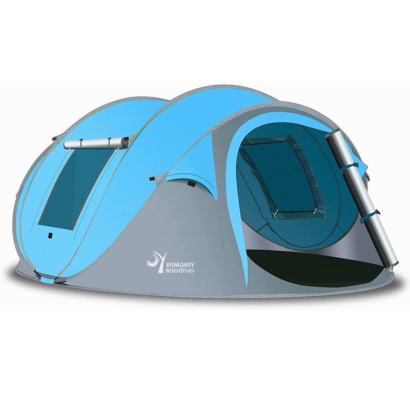 Instrução dobrável instantânea para camping Dome
