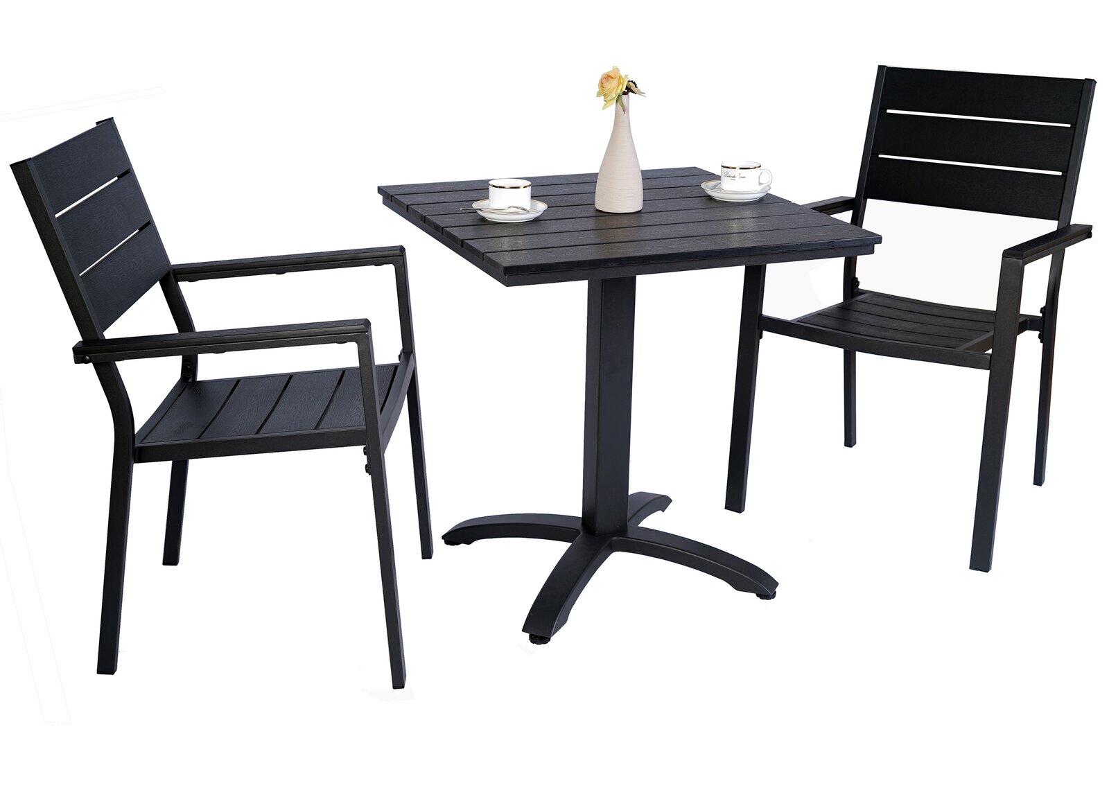 Instruções de montagem de mesas de polywood para ambientes externos