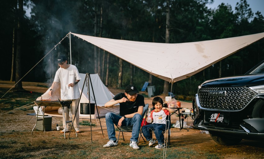 Notas sobre acampamento em família