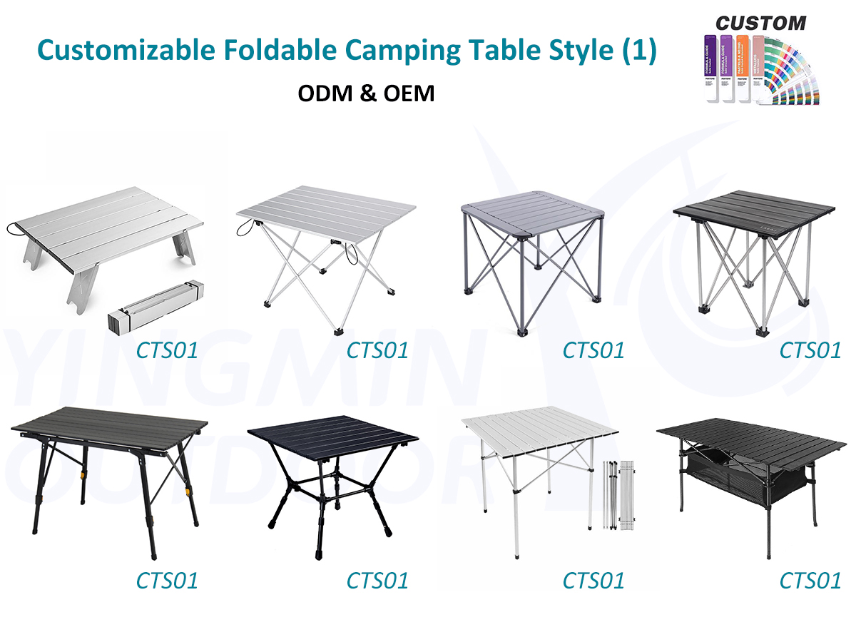 Que mesa para acampar?