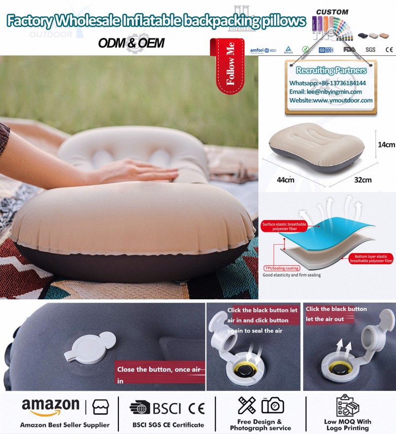 Almofada de acampamento compacta incrível!