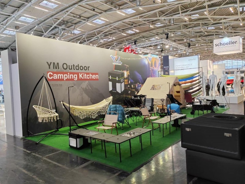 2023 ISPO (Munique) ao ar livre, nosso estande A2-547, desejo tudo de bom!
