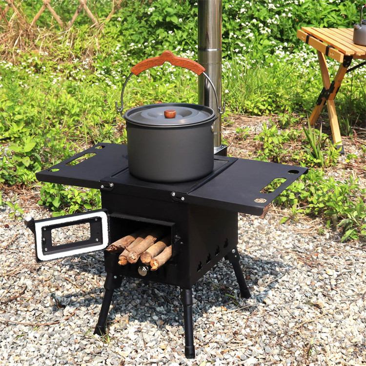 Por que um fogão a lenha para camping é a melhor solução de aquecimento e culinária para aventuras ao ar livre