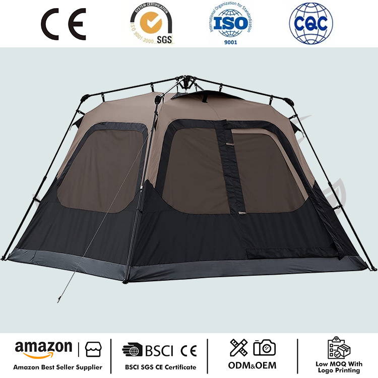 Barraca de acampamento instantânea para 4 pessoas