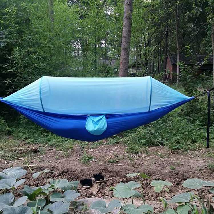 Rede de acampamento com rede mosquiteira pop-up