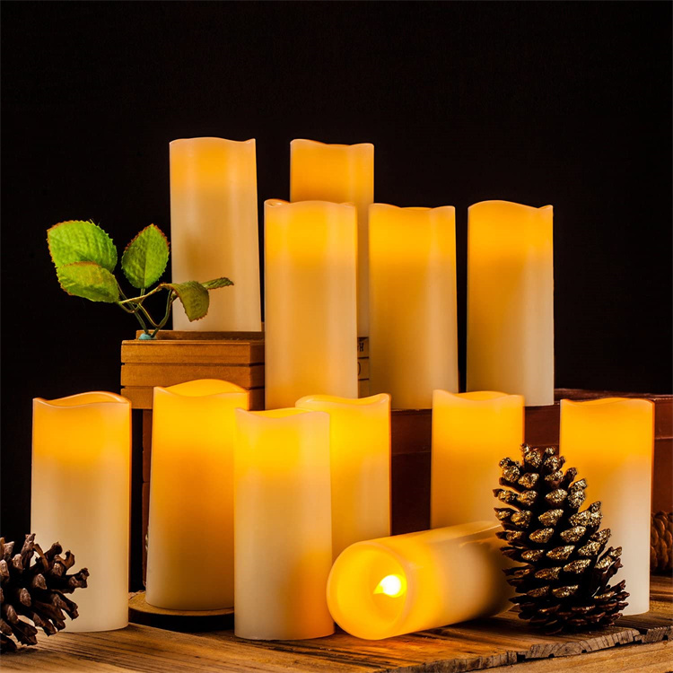 Velas falsas LED sem chama