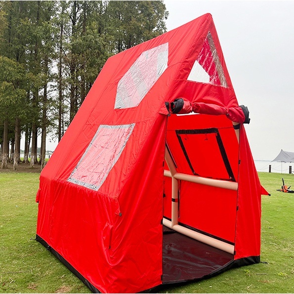 Tenda de ar inflável da casa