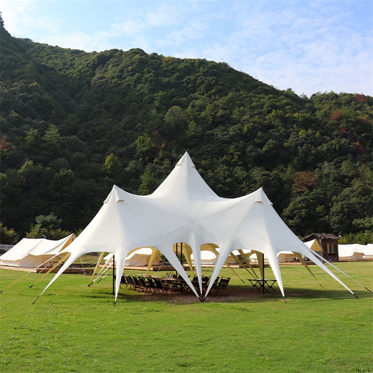 Tenda de sombra de dossel de camping ao ar livre