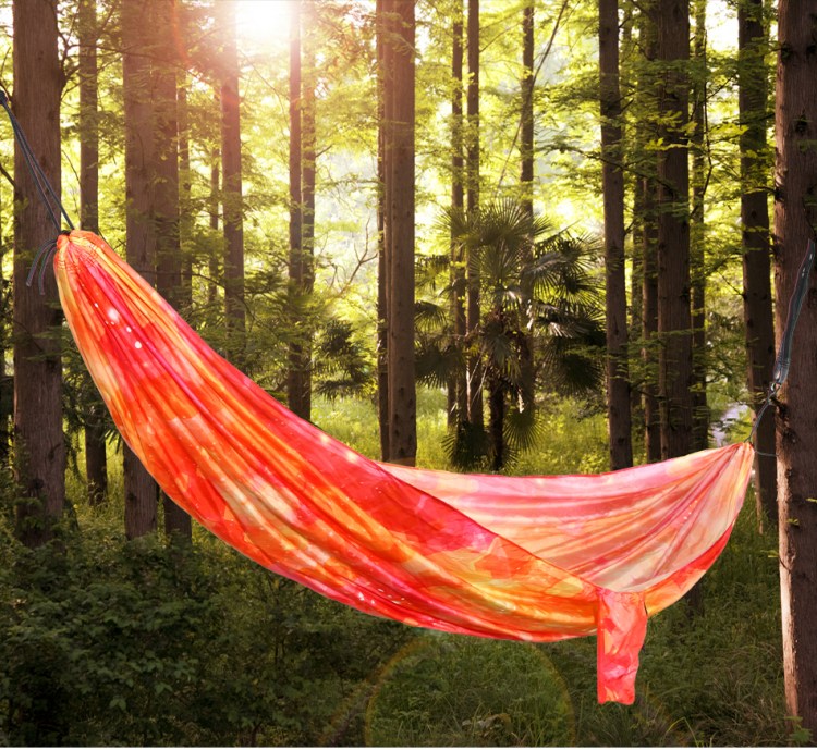 Hammock de acampamento ultraleve ao ar livre
