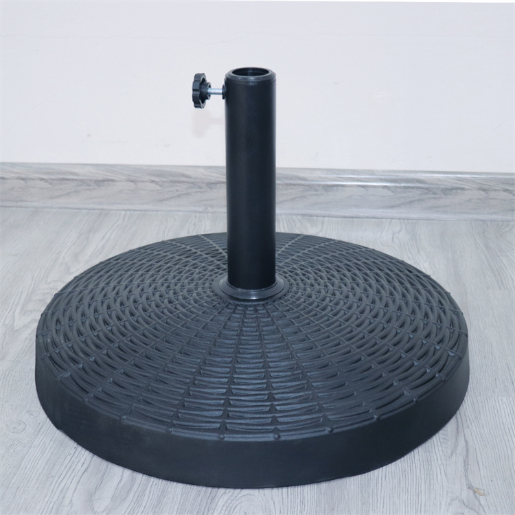 Base de guarda-chuva de vime redondo 23''