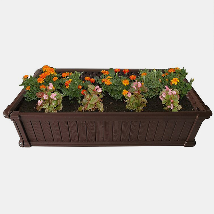 Kit de canteiro de jardim elevado para casa moderna
