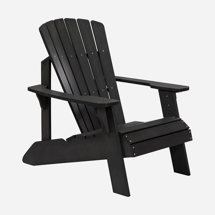 Cadeira Adirondack de madeira de resina externa